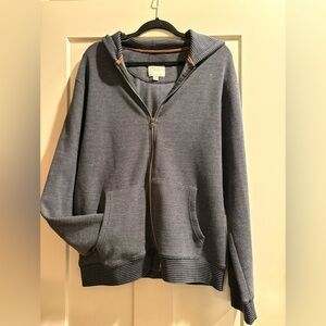 Six Lincoln Textured Knit Hoodie - L - Stylish, Preppy, Academia